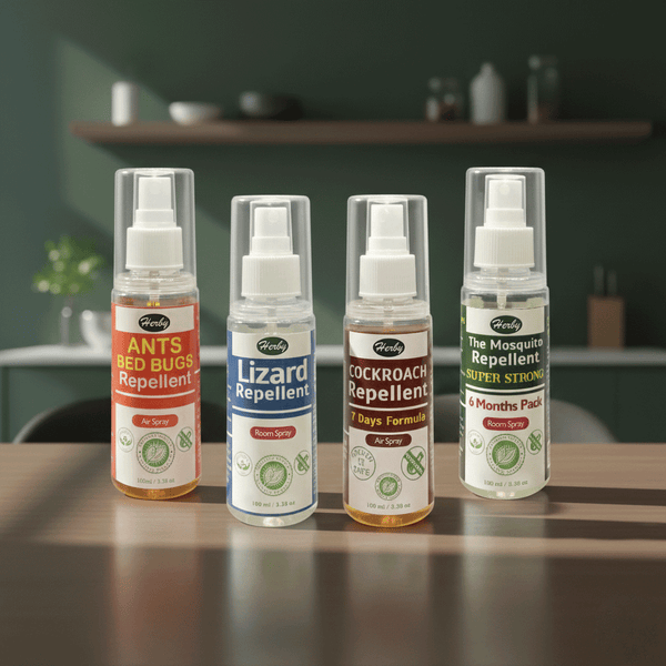 Combo Mosquito, Cockroach, Ants and Bugs, Lizard Repellent